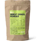 GymBeam BIO Poudre d'herbe de blé, 200g (Date d'expiration