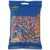 Hama Sachet de 3000 perles midi : perles bicolores