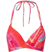 Lingadore Hauts de bikini bleu néon / orange / rouge feu