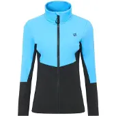 Dare 2b DWL647 PRMOVE 3, veste pour femme, noire/bleu ciel, taille 42