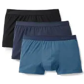 Calida Boxers marine / bleu cyan / noir