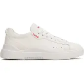 HUGO Baskets basses 'Blake' rouge / blanc