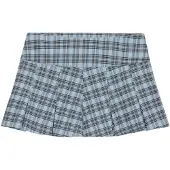 Superdry Jupe 'Bench x ' beige / bleu clair / noir / blanc