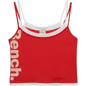 Superdry Haut 'x Superdry &Co' sable / rouge cerise
