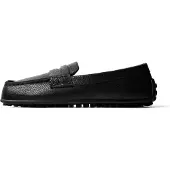 L37 HANDMADE SHOES Mocassin 'AFTER THE RAIN FALLS' noir