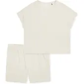 Schiesser Pyjama 'Casual Feel' blanc cassé
