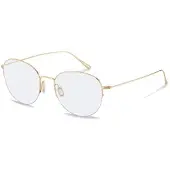 Rodenstock Lunettes de Vue R7131 54/18/145 Gold Metallo UNISEX R7131