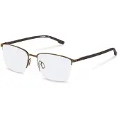 Rodenstock Lunettes de Vue R7183 54/18/140 Brown Metallo MAN R7183