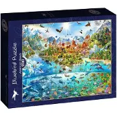 Bluebird Puzzle Puzzle Beauté Américaine - 1500 pièces