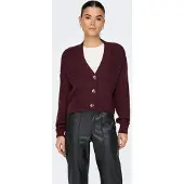 ONLY Cardigan 'CAROL' lie de vin