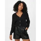 ONLY Cardigan 'ONLCAROL' noir
