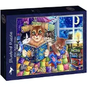 Bluebird Puzzle Puzzle Histoires du Soir pour les Chatons - 1000 pièces