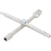 Bgs Clé en croix pour ouverture de porte de locaux techniques