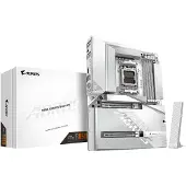 Gigabyte B850 Aorus Stealth Ice Motherboard Argenté