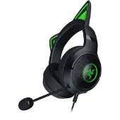 Razer Kraken Kitty V2 Casque Gamer PC Filaire Noir