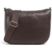 Mandarina Duck Sac bandoulière en cuir, modèle Mellow, couleur espresso