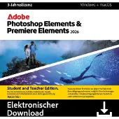 Adobe Phsp & Prem Elements 2026 Ste 3y Esd Be (download Code)
