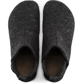 Birkenstock Chaussons en laine Andermatt - Anthracite