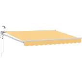 vidaXL Auvent électrique rétractable , couleur sable