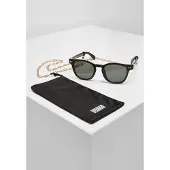 Urban Classics Lunettes de soleil 'Italy' or / noir