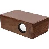 InLine woodbrick - Lautsprecher - tragbar - kabellos - Bluetooth - 3 Watt - Nußbaum (55381H)