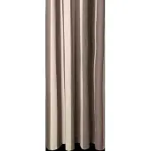 Ferm Living Chambray Rideau de Douche Carob Brown|Parchment