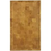 Hendi En bois de chêne huilé de première qualité, très dense et massif - résistant aux chocs et aux rayure, Planche à découper, Marron