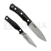 Casström Double couteau Swedish Hunters Combo, Black Micarta