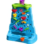 Step2 Waterfall Discovery Water Wall with Maze - Table d'eau / Jeux d'eau pour le jardin / l'extérieur - Jeu STEM - Ensemble d'accessoires 13 pièces inclus