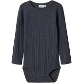 Name It Mini Barboteuse / body 'NMMWang' gris foncé