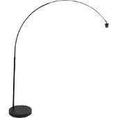 Mexlite Lampadaire - noir - Flair - métal - luminaire individuel - E27 - 4600ZW -