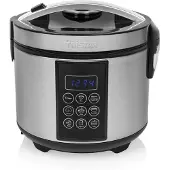 Tristar Haushaltsgeräte Tristar Cuiseur de riz et multicuiseur numérique 500 W 1,5L acier inoxydable