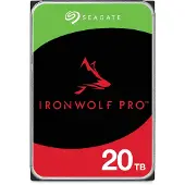 Seagate Disque dur IronWolf Pro 20 To, SATA 6 Go/s, 7 200 tr/min, 256 Mo de cache, 3,5", pour NAS