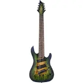 Cort KX508 MS II Marina Blueburst guitare électrique 8 cordes