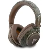 GUESS Écouteurs Triangle Logo Bluetooth Enc Marron