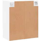 vidaXL Armoire murale blanc 60x31x70 cm Bois composite