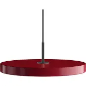 UMAGE Asteria Plus Pendant Lamp (Professional Lighting) Ruby Red | Black | Medium
