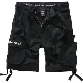 Brandit Pantalon cargo 'Motörhead Urban Legend' noir / blanc