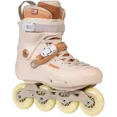 Powerslide Pattins à roulettes Zoom Pro 80, couleur beige, pointure européenne 43-44. Couleur : beige, pointure européenne : 43-44