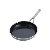 KitchenAid - Poêle à frire en acier inoxydable multiplis de 20 cm avec revêtement