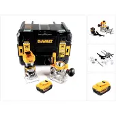 DeWalt DCW 604 NT Fraiseuse combinée sans fil 18V 55mm + 1x batterie 4,0 Ah en TSTAK - sans chargeur