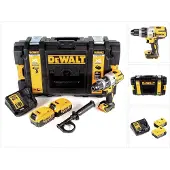 DeWalt DCD 996 M2 Perceuse-visseuse à percussion sans fil 18C 95Nm Brushless + 2x Batteries 4,0Ah + Chargeur rapide + Coffret de transport Toughbox