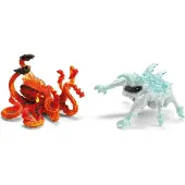 Schleich ELDRADOR CREATURES 70826 Scarabée de glace vs. pieuvre de feu 70826