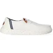 HeyDude Mocassin 'Wendy Washed' blanc