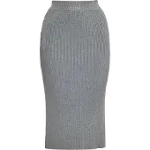 Faina Jupe gris chiné