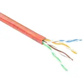 ACT CAT6 U/UTP stranded patch red 100 m. Type: 100 m reel, Red C6 u/utp patch pvc red 100m (EP850H)