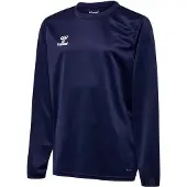 Hummel Sweat de sport marine / blanc