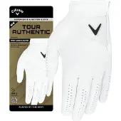 Callaway Gant de Golf Tour Authentique (Standard, Grand, Blanc, Main Gauche)
