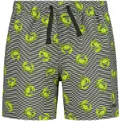 CMP Short de bain rayé à motif crabe enfant