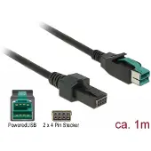 DeLOCK Câble d'imprimante - USB alimenté - 1 mètre -